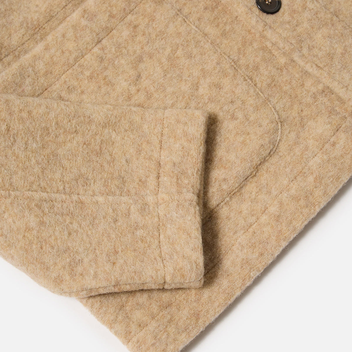 Field Jacket - Fawn Wool Fleece