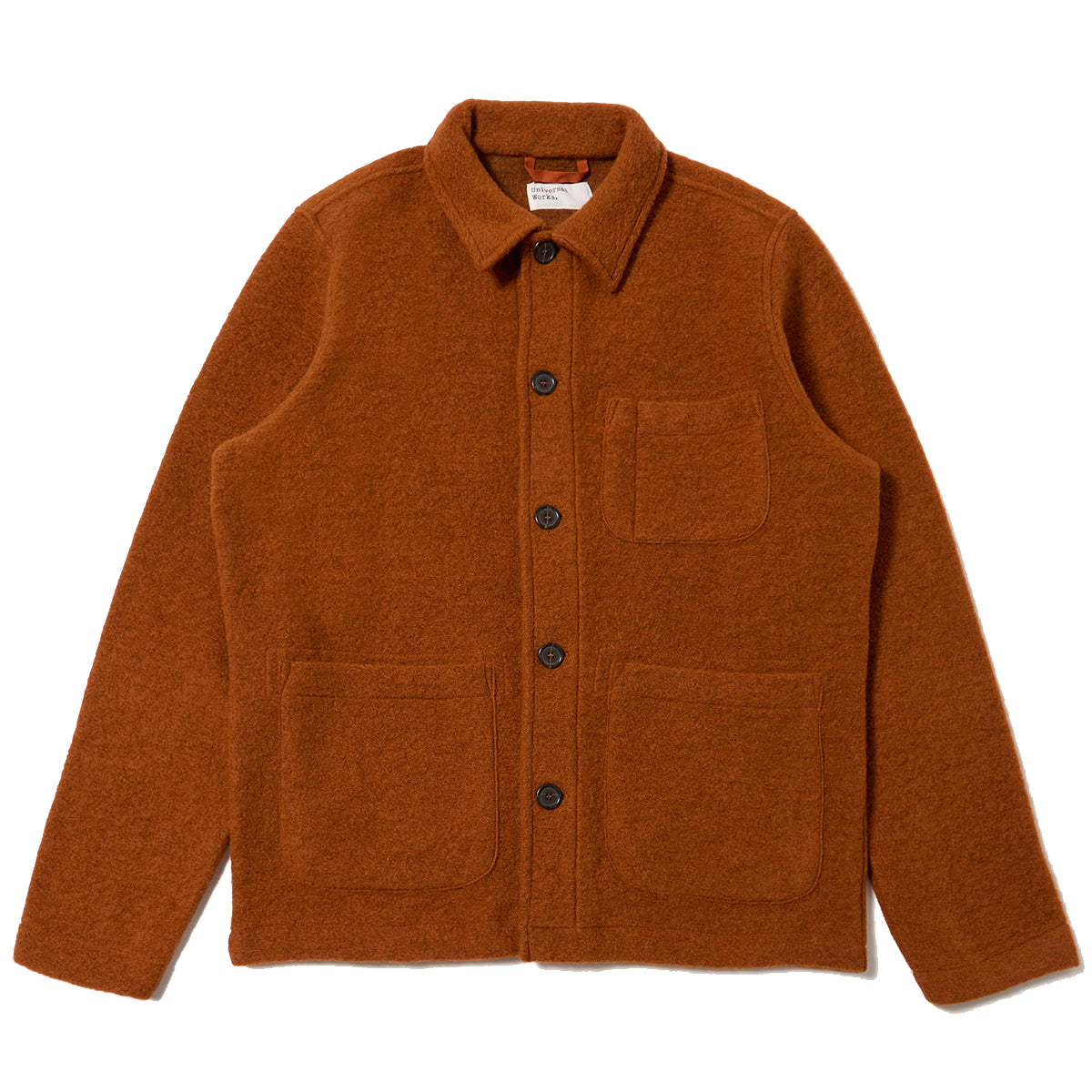 Field Jacket - Rust Wool Fleece