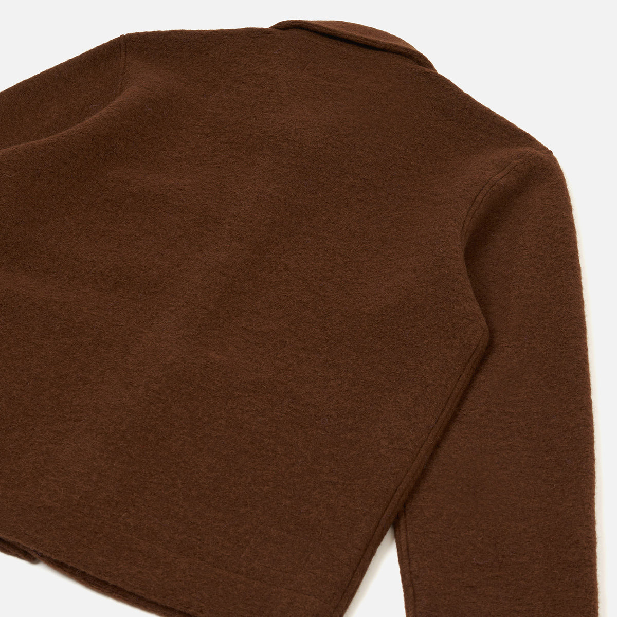 Uniform Jacket - Cacao Wool Fleece