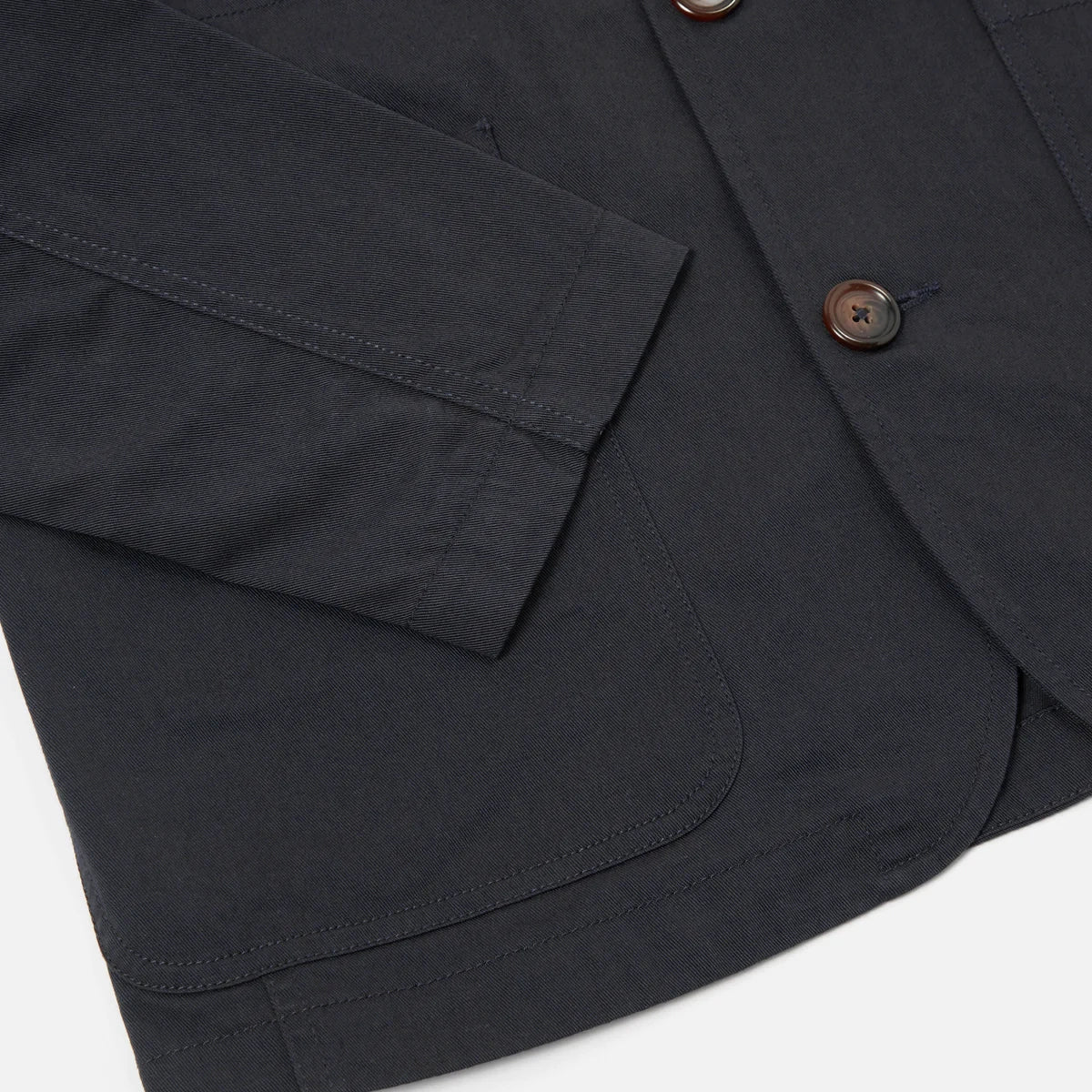 Bakers Jacket - Black Twill