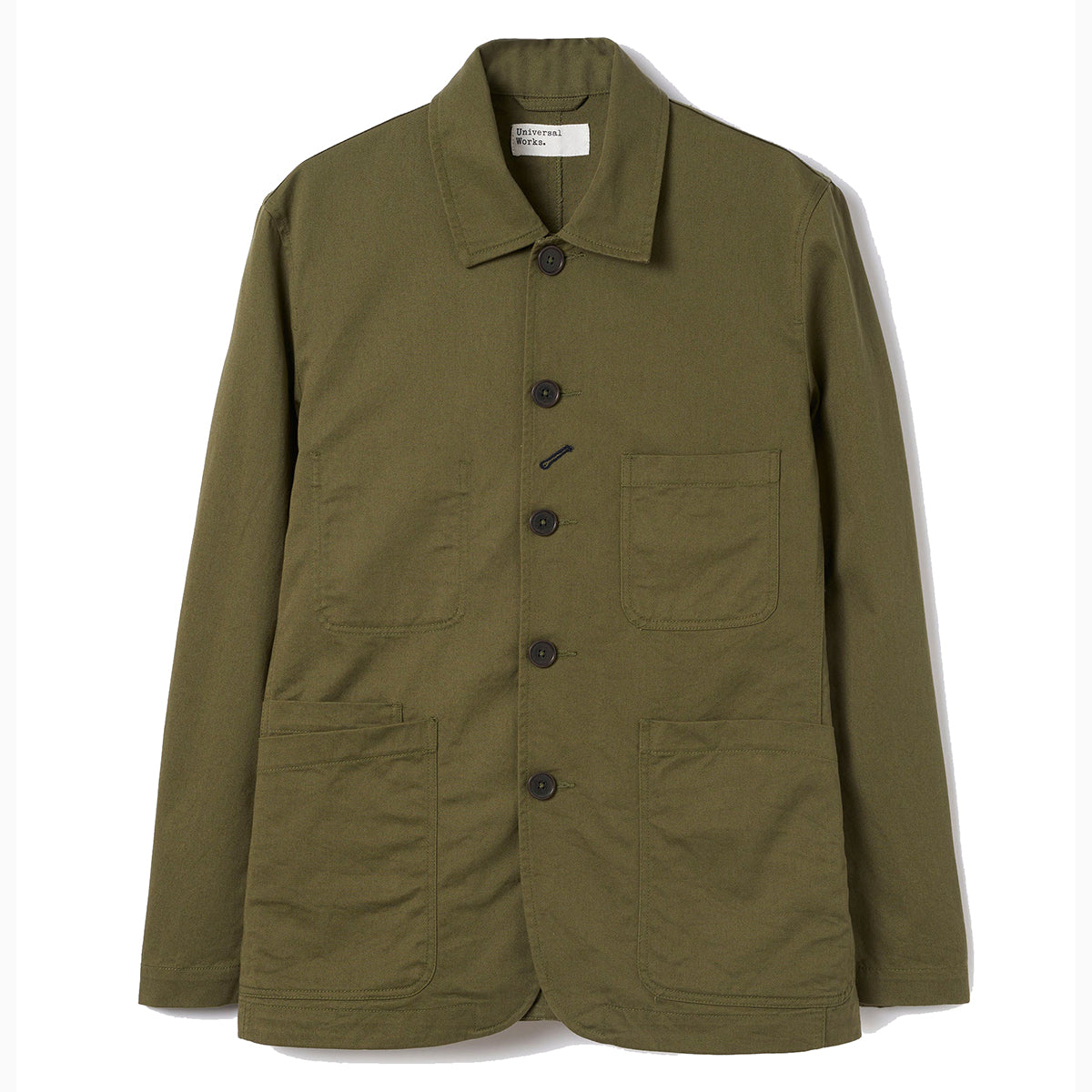 Bakers Jacket - Light Olive Twill