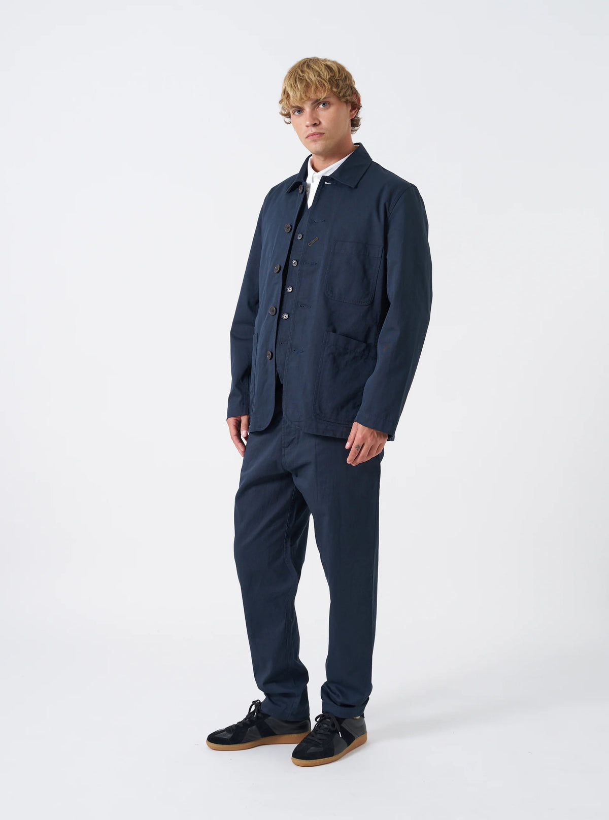 Bakers Jacket - Navy Twill