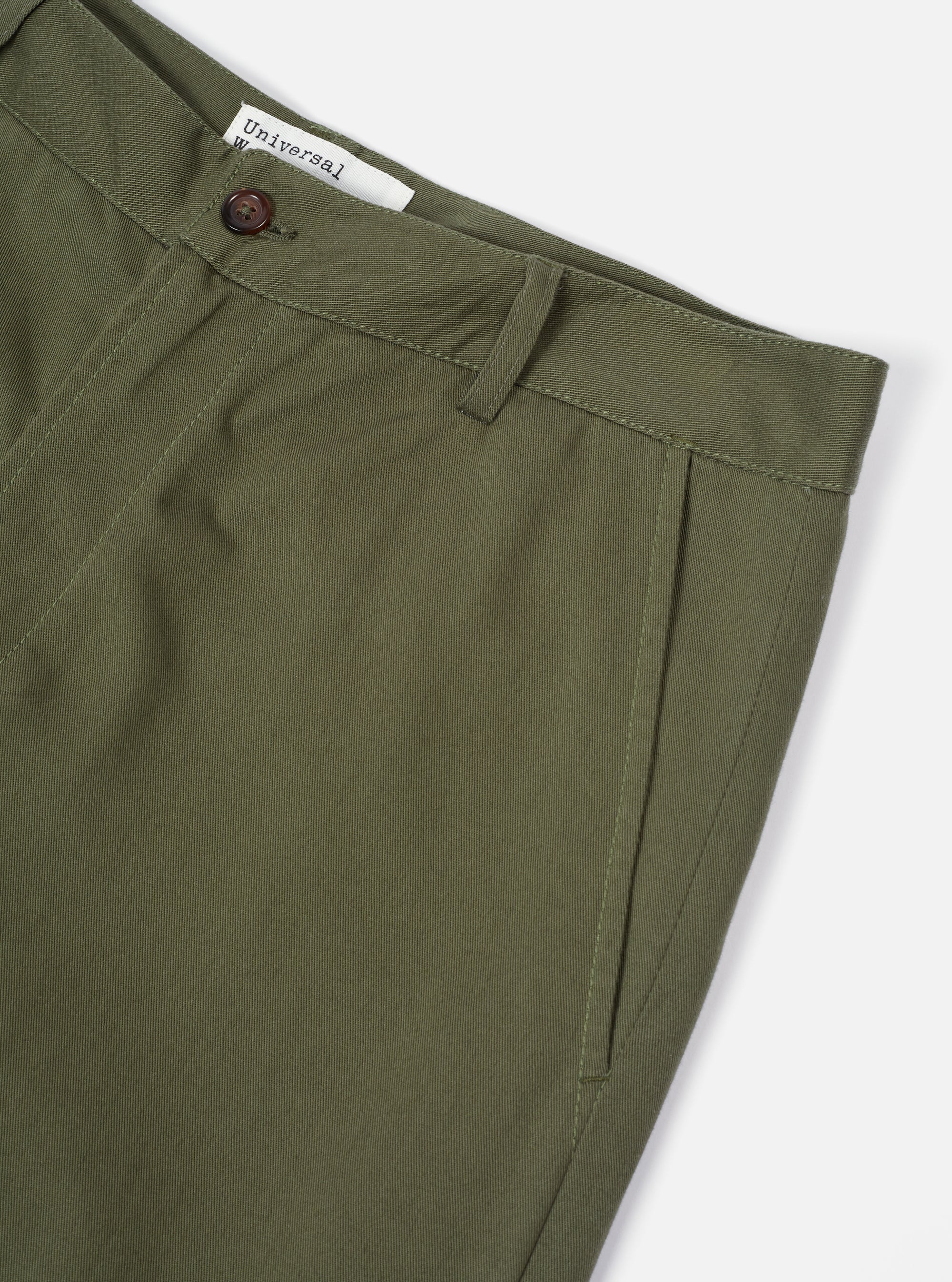 Aston Pant - Light Olive Twill