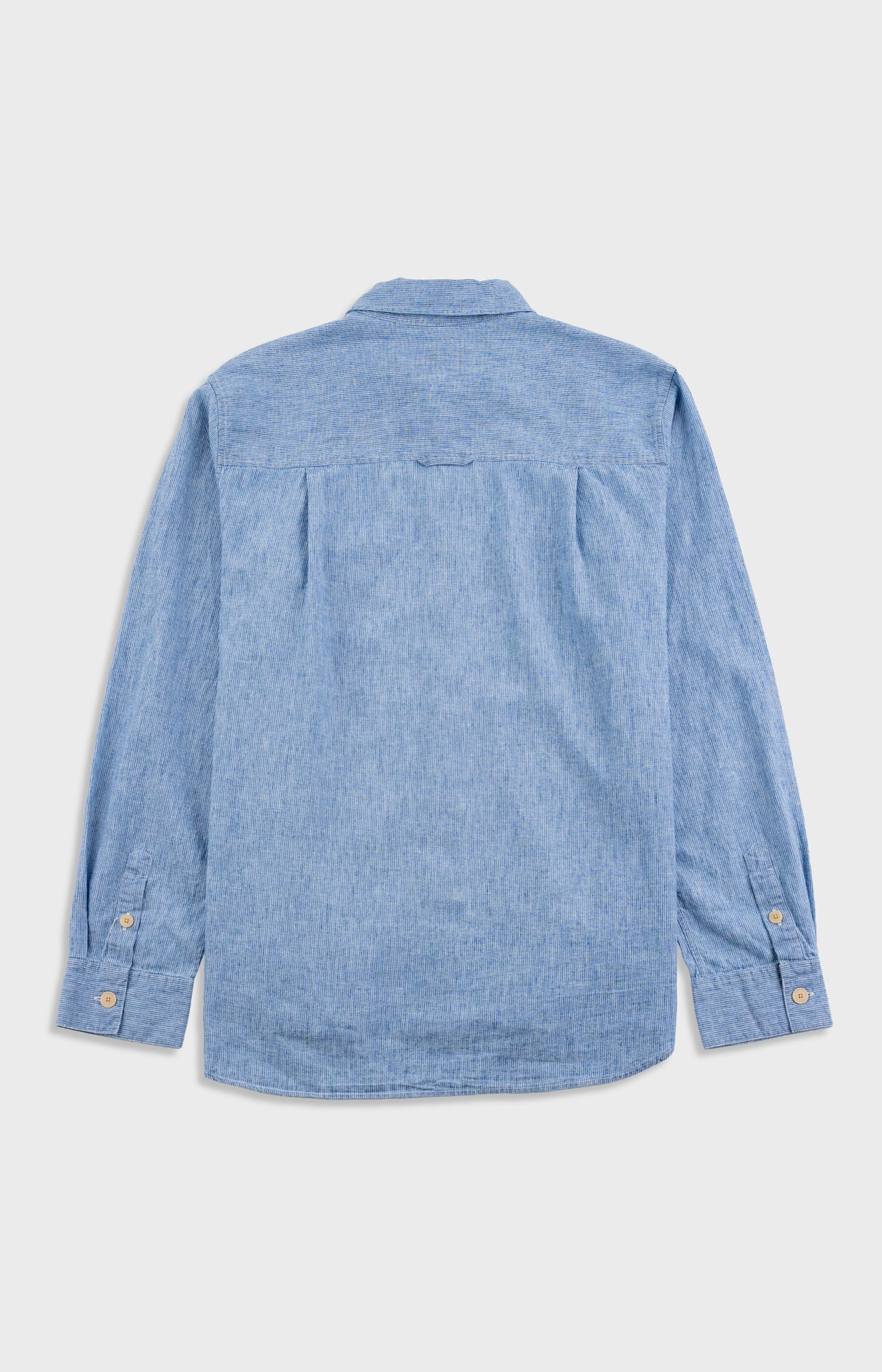 Easy Fit Shirt - Washed Indigo Stripe