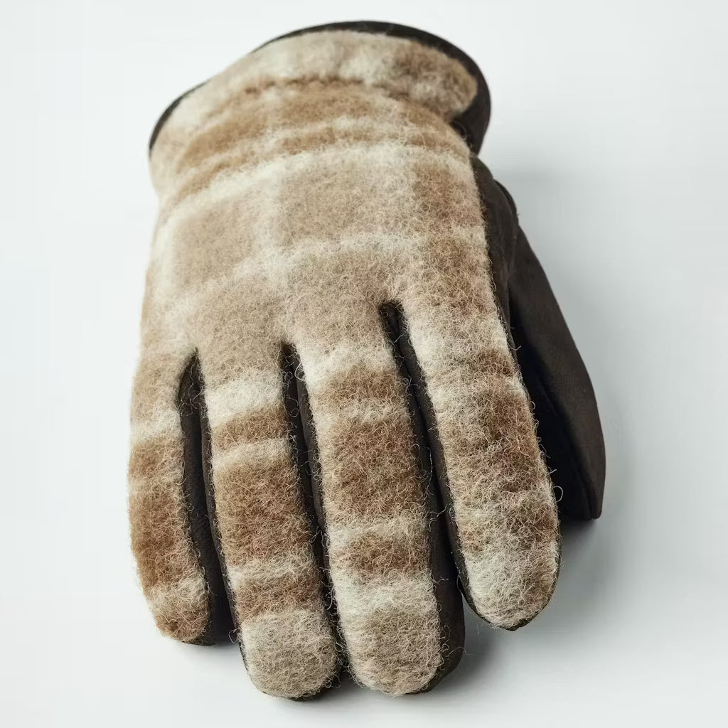 Noah Nubuck Gloves - Brown Multi