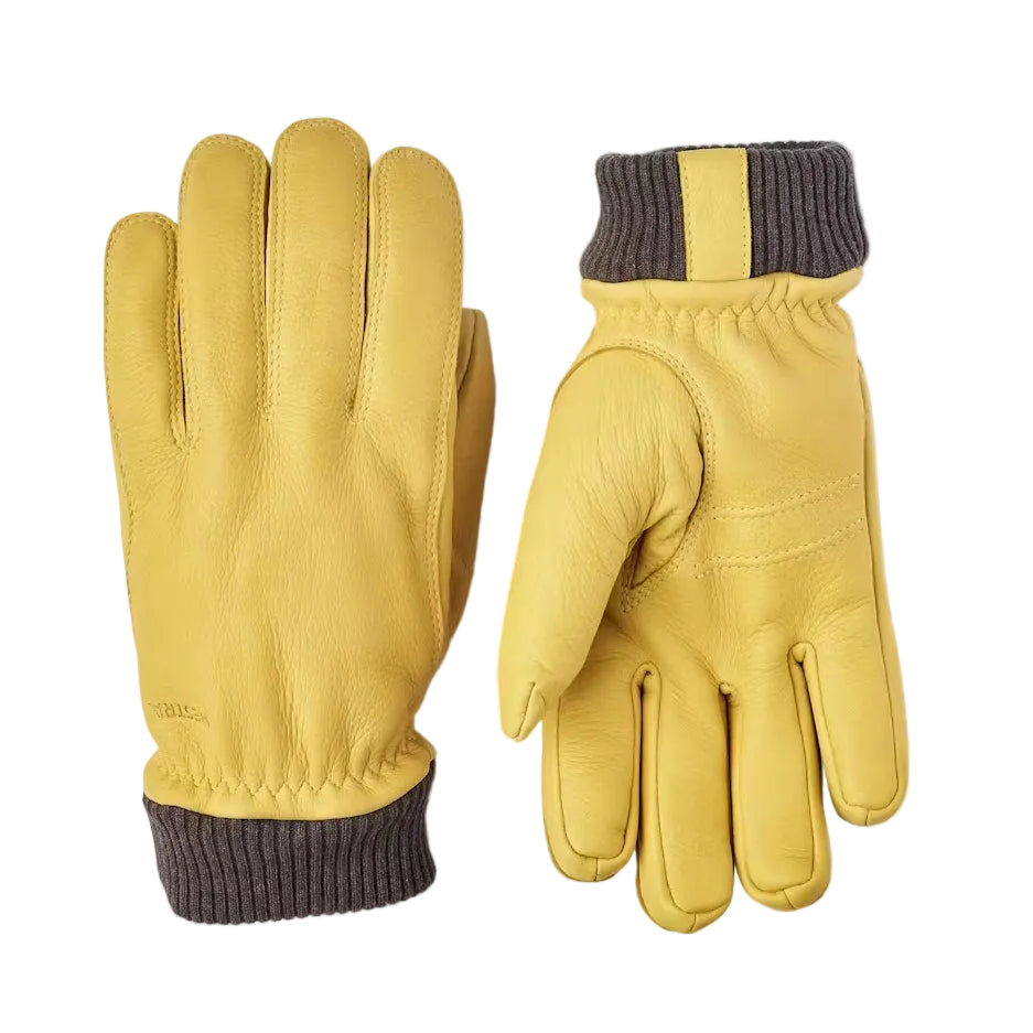Tore Deerskin Gloves - Natural Yellow