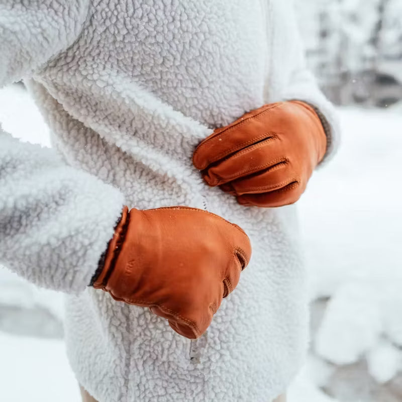 Tore Deerskin Gloves - Cork
