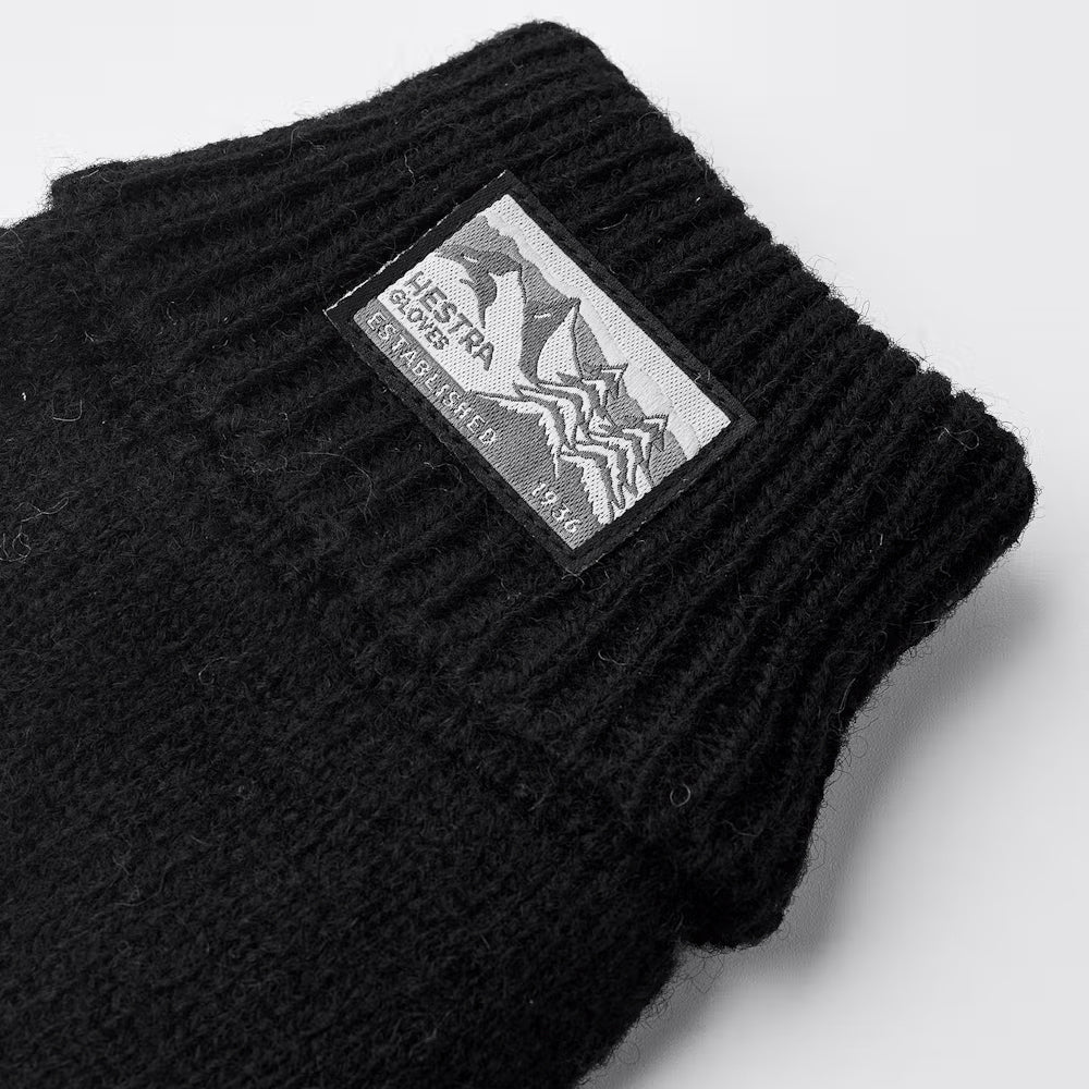 Raggwool Gloves - Black