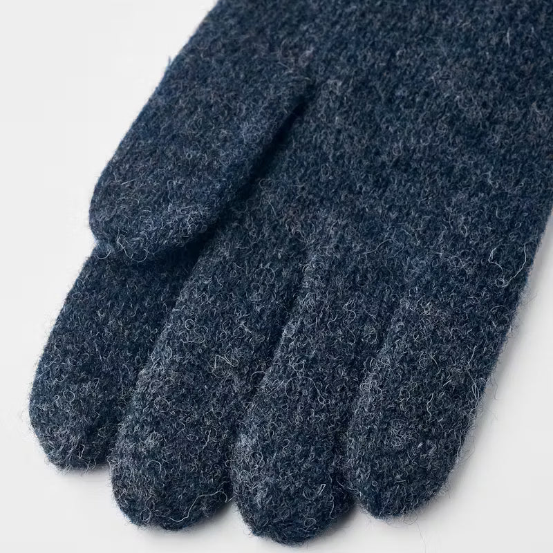 Raggwool Gloves - Navy