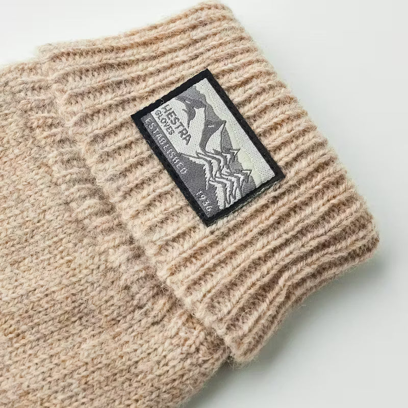 Raggwool Gloves - Beige