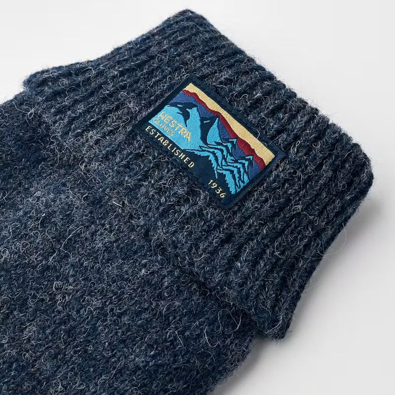 Raggwool Gloves - Navy