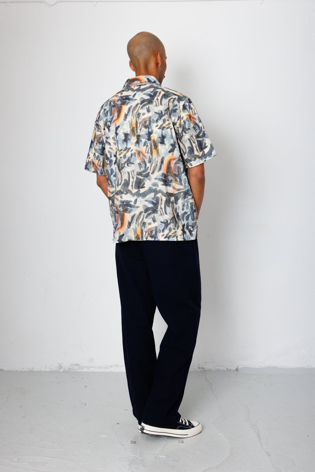 Gabe Shirt - Jungle Cat Print | Folk x Goss Brothers