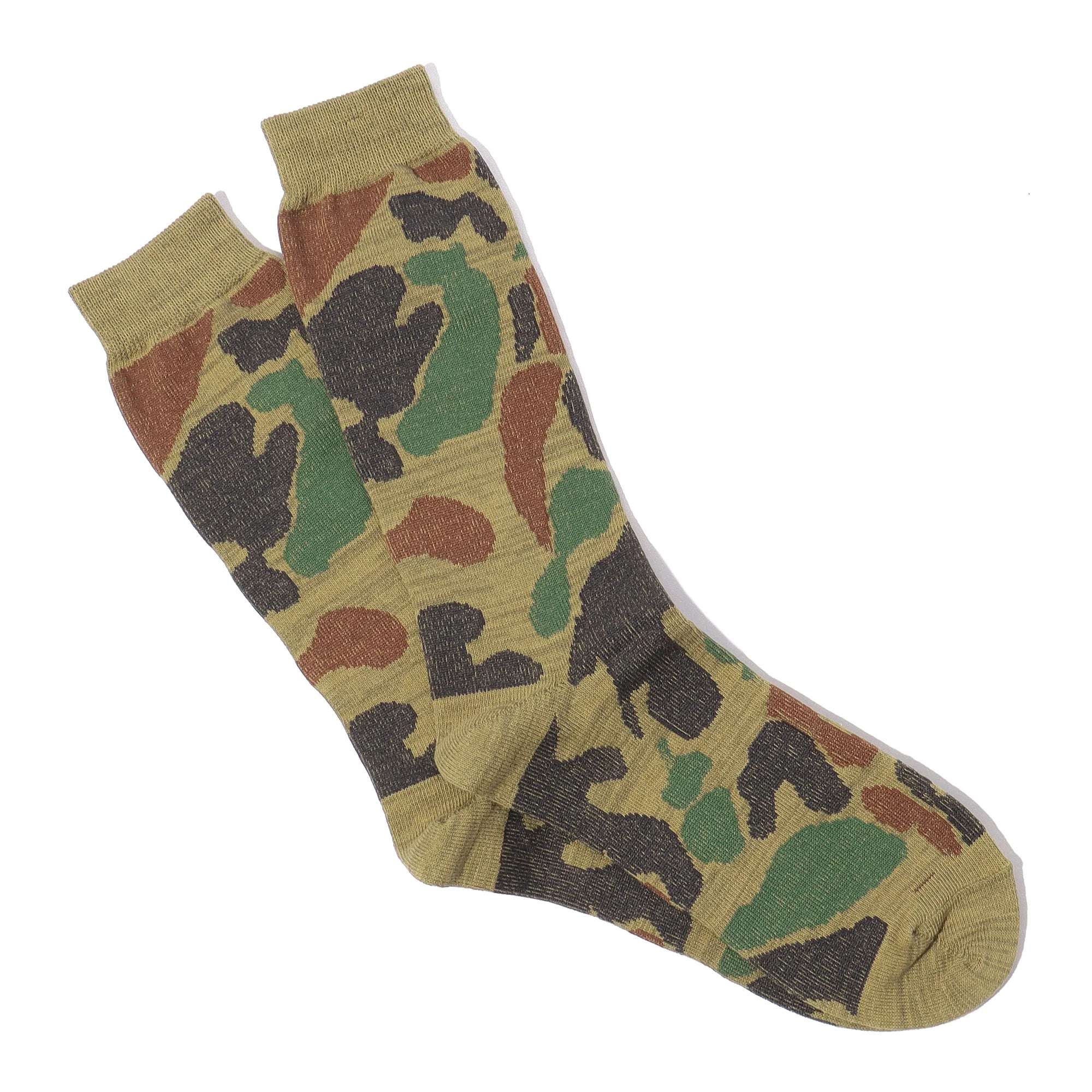 Camo Crew Sock - Army