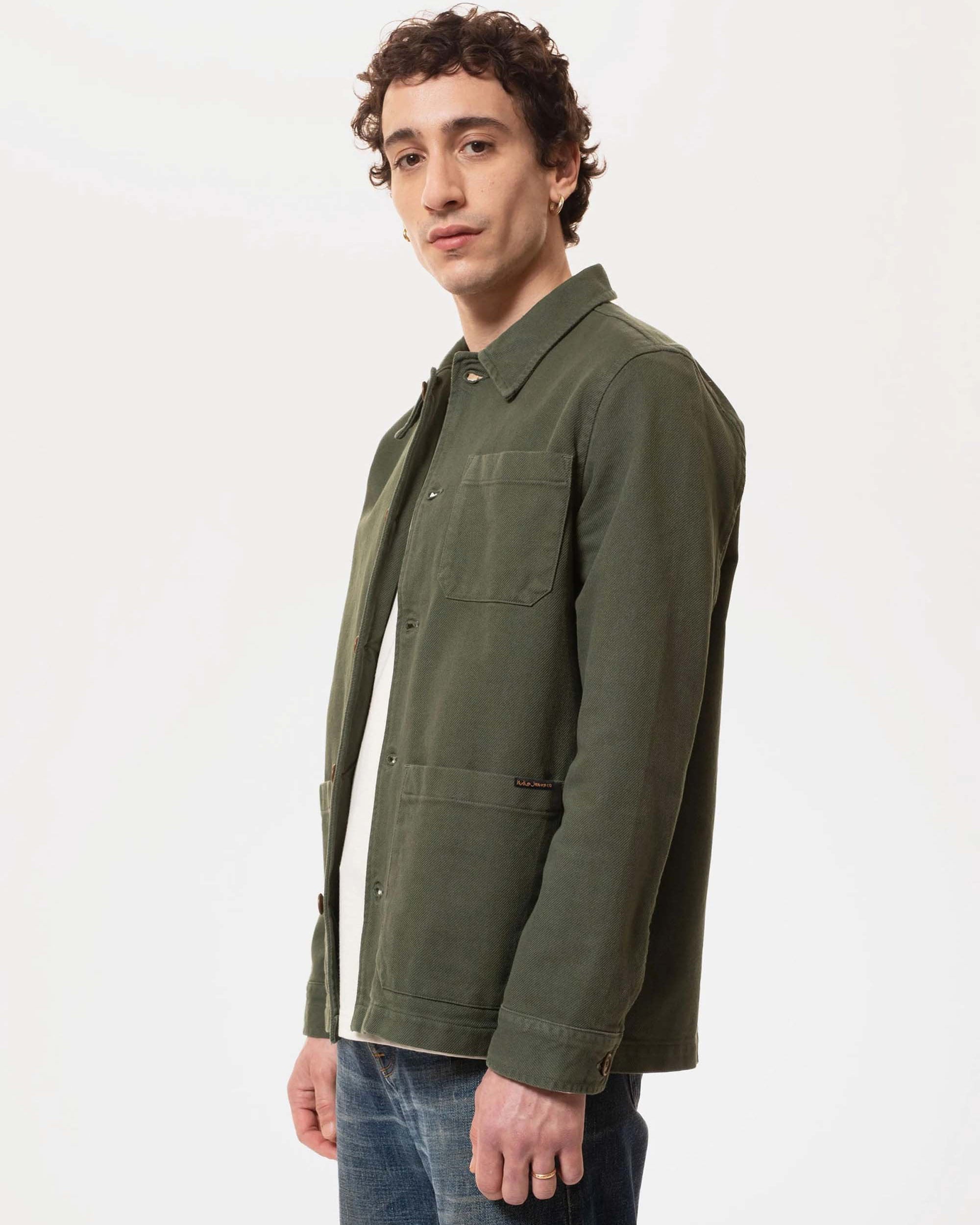 Barney Worker Jacket - Olive