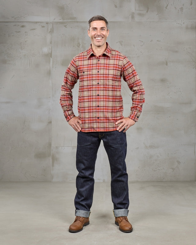 1937 Roamer Shirt - Merida Red