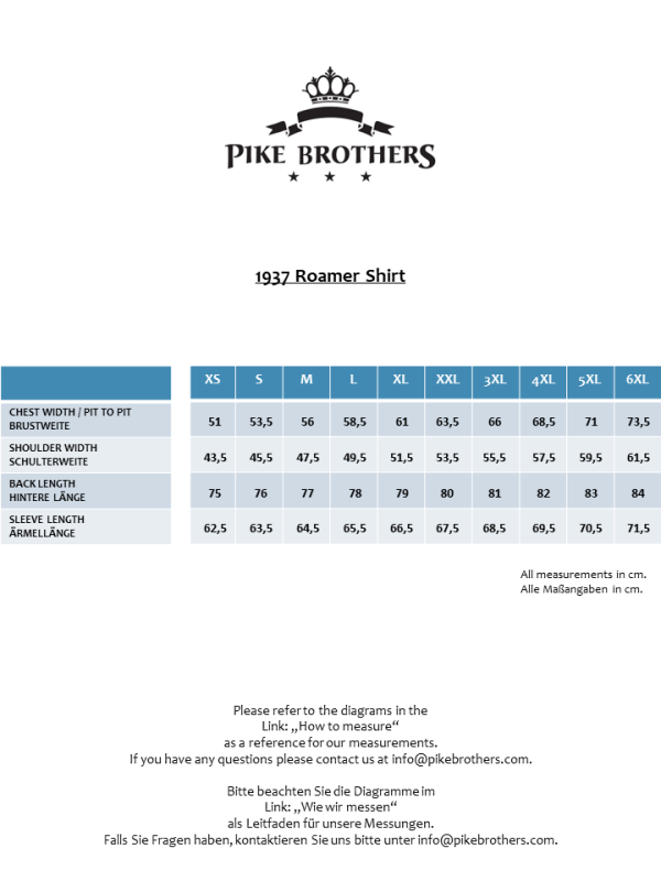 1937 Roamer Shirt - Alaska Brick