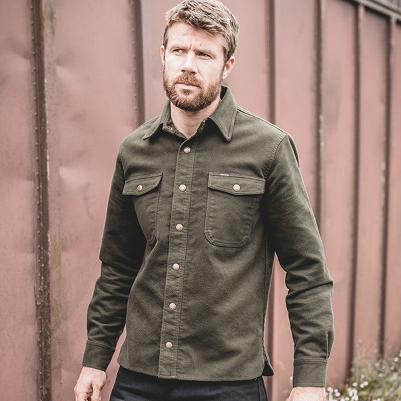 1943 CPO Shirt - Moleskin Moss