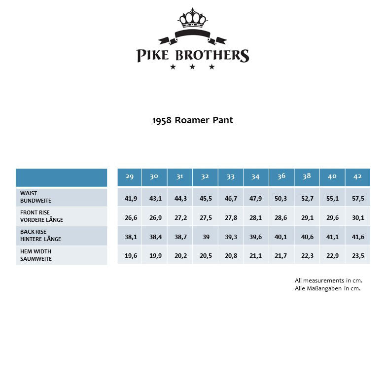 1958 Roamer Regular Straight 15oz Jeans - Indigo