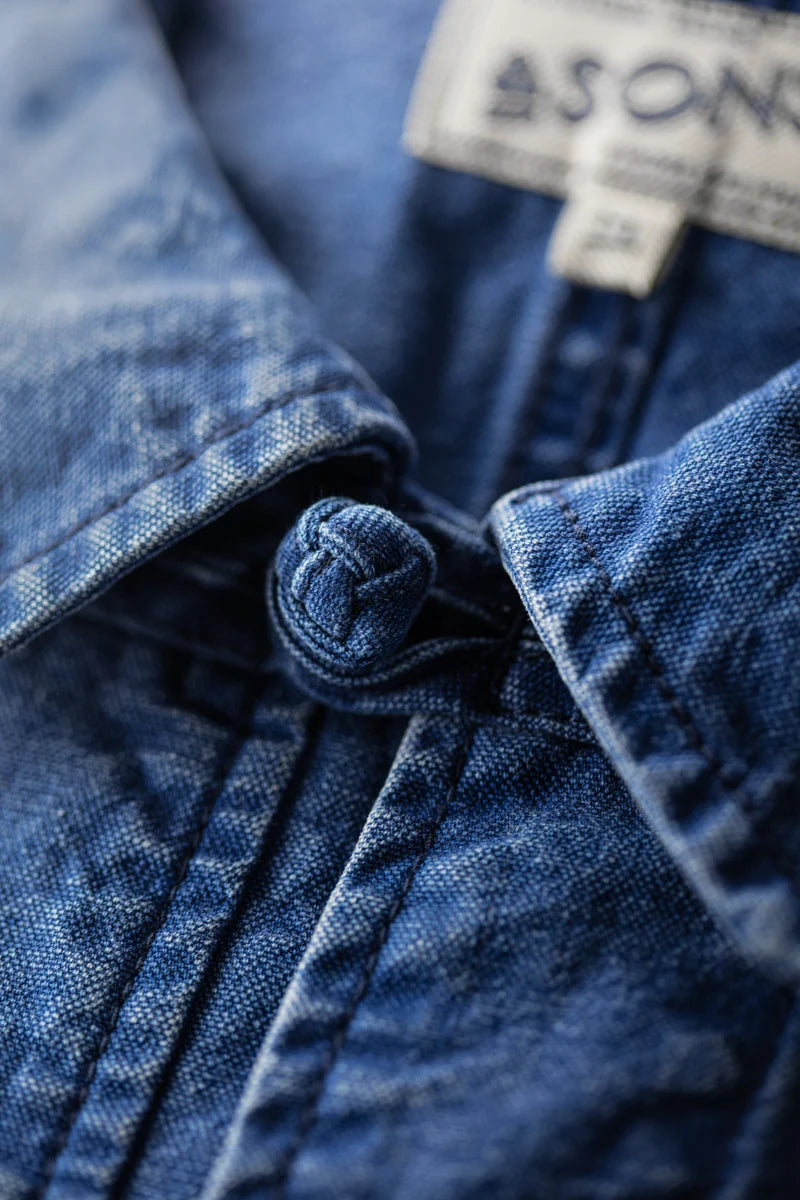 Artisan Workwear Chore Jacket - Indigo Blue