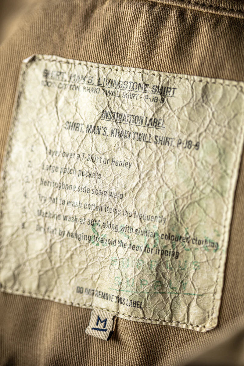 Livingstone Twill Shirt - Khaki