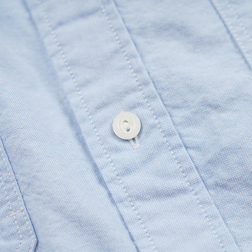 1920s Chambray Work Shirt - Blue