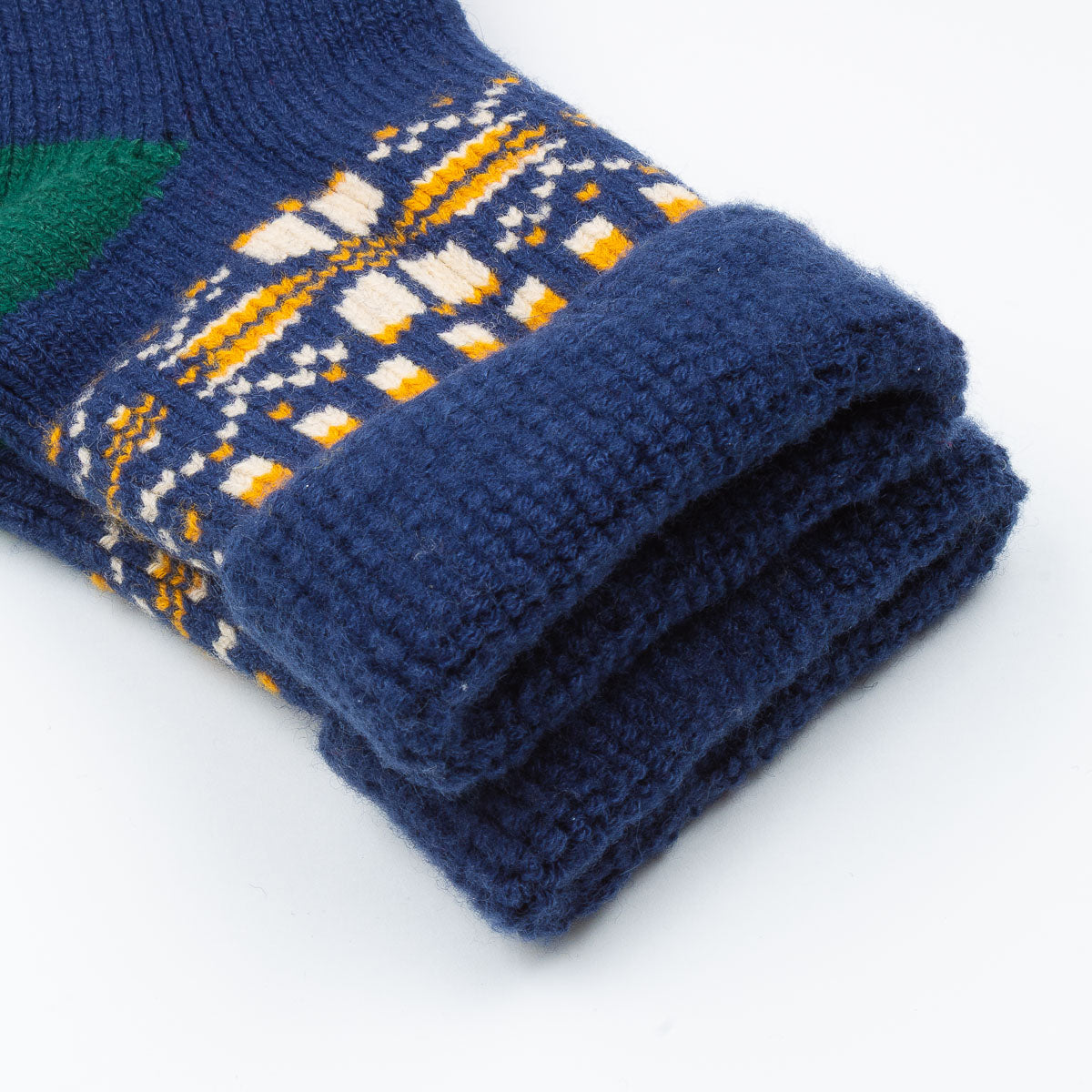 Comfy Room Socks - Snowflake Navy