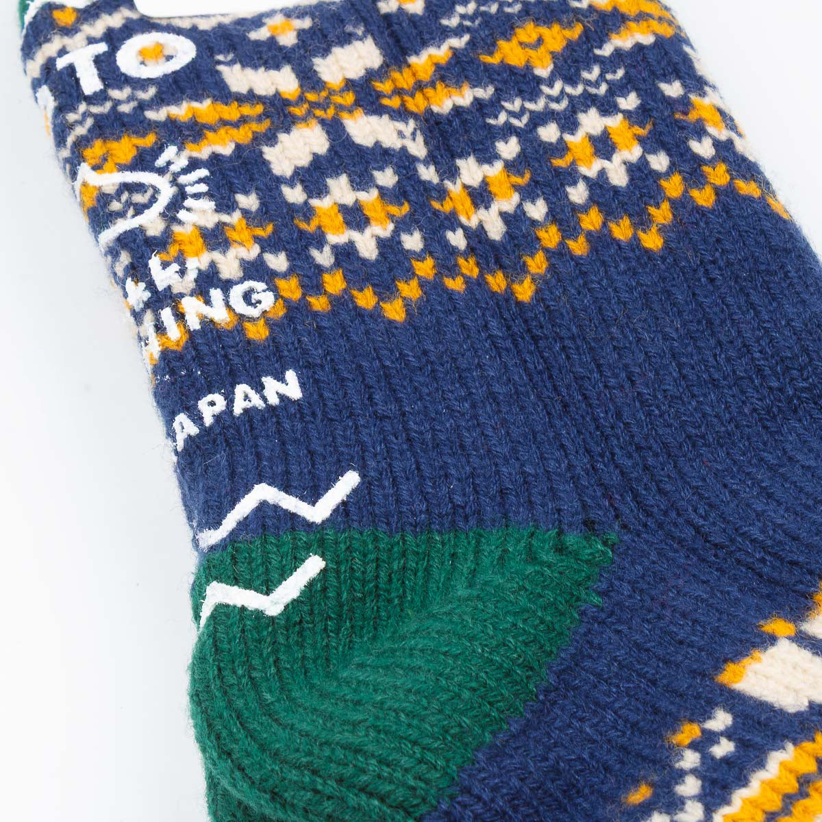 Comfy Room Socks - Snowflake Navy