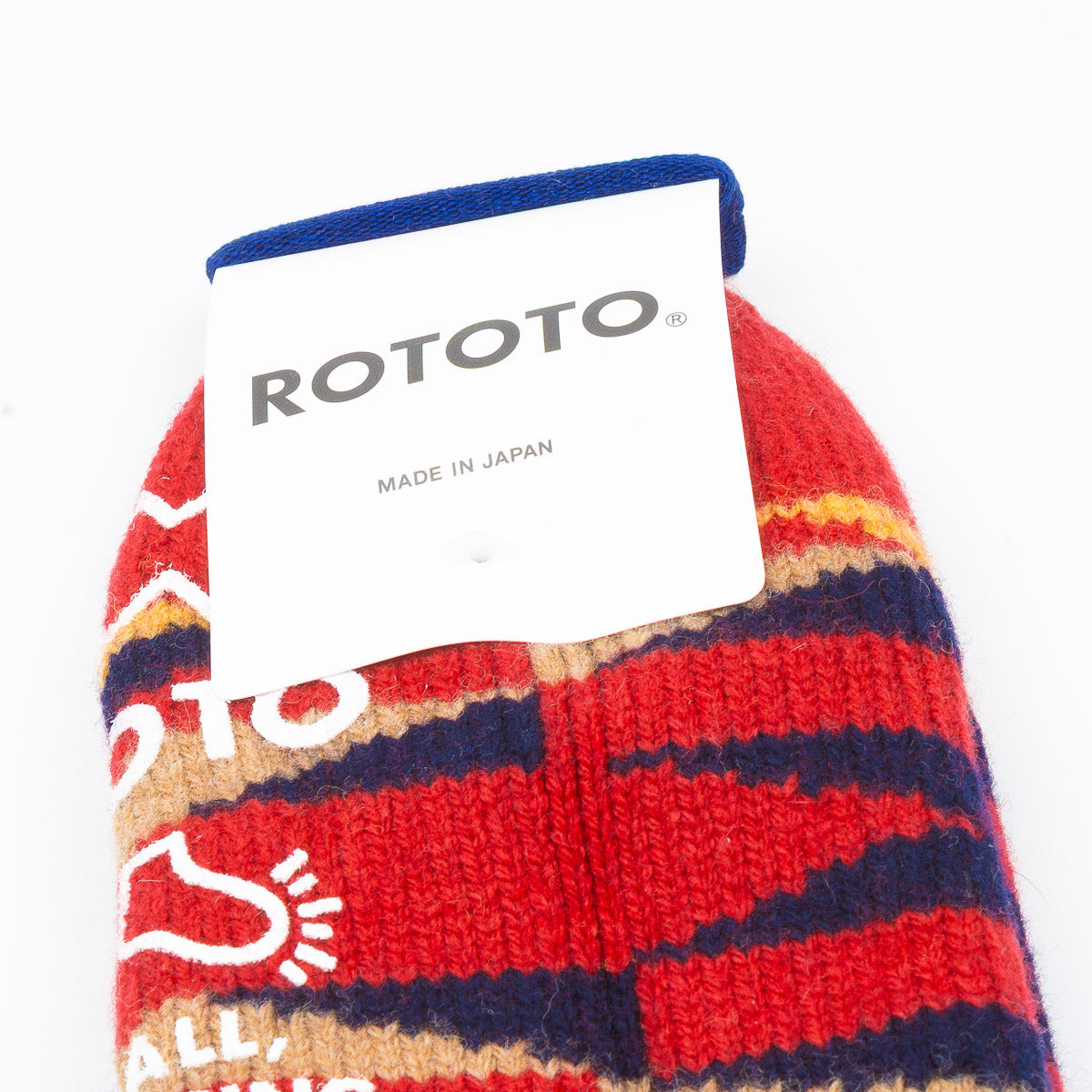 Merino Lambswool Slipper Socks - Red