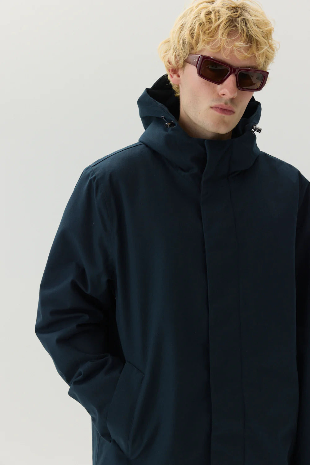 Terror Weather Parka Spoiler - Navy