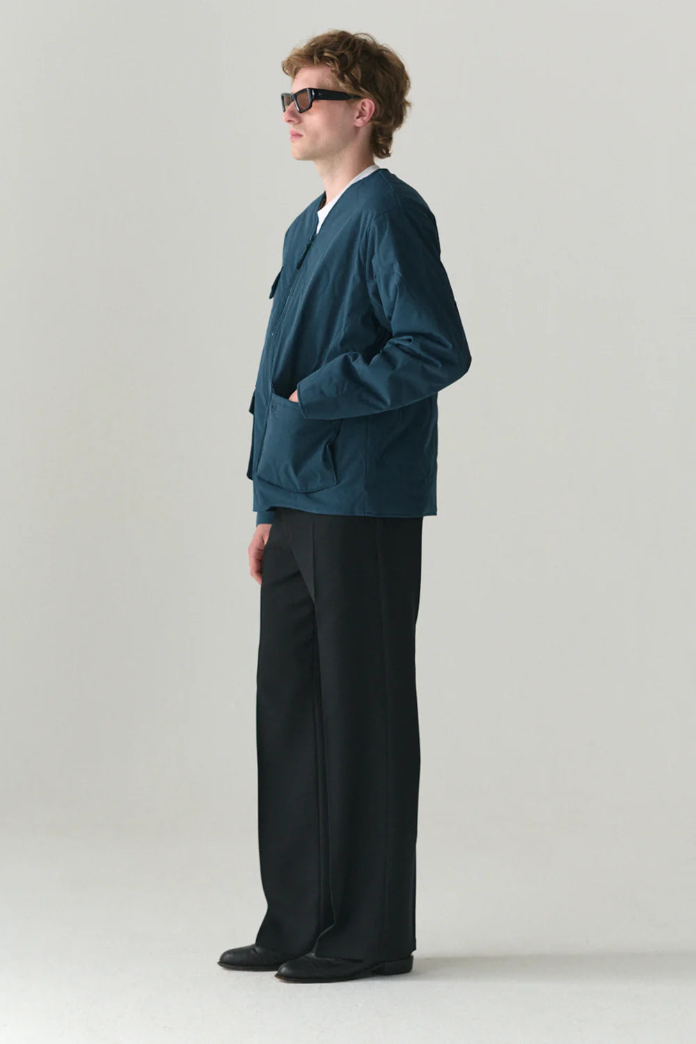 Padded Liner Jacket - Vintage Blue
