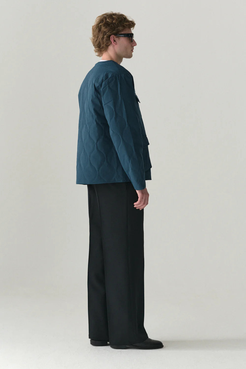 Padded Liner Jacket - Vintage Blue