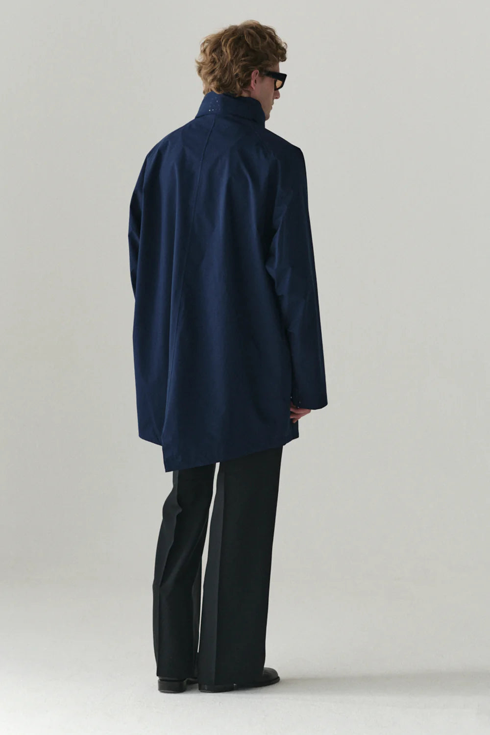 Roomy Ross Parka Jacket - Navy