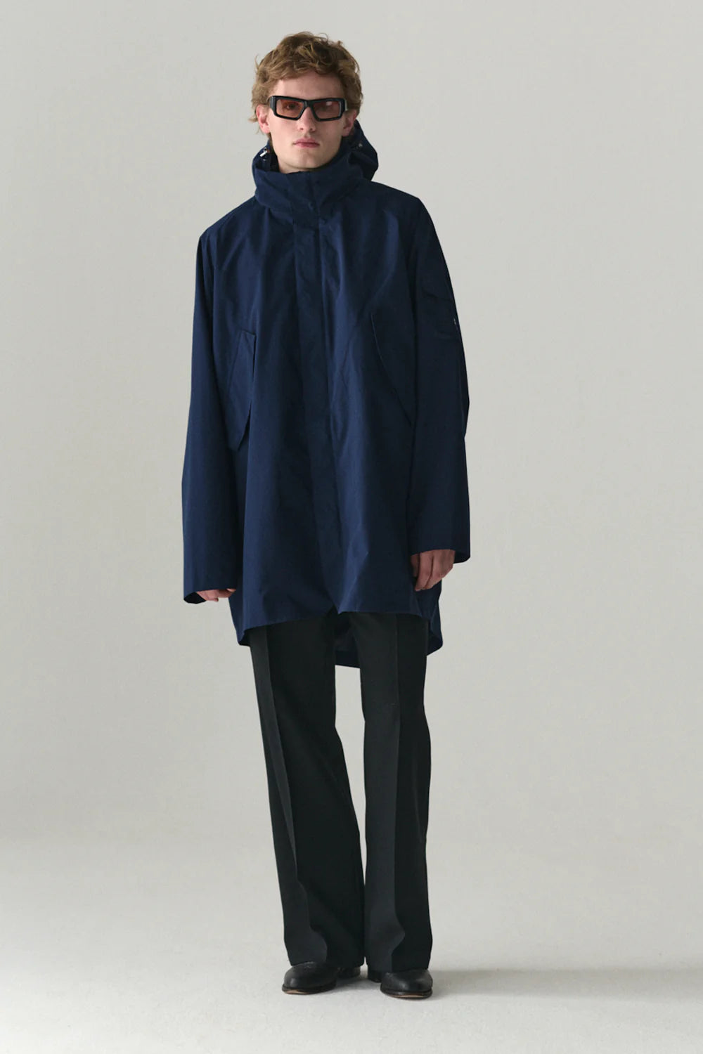 Roomy Ross Parka Jacket - Navy