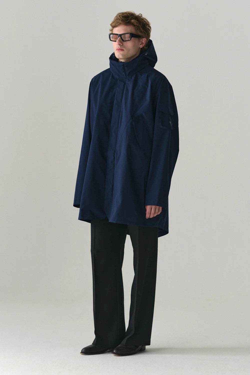 Roomy Ross Parka Jacket - Navy