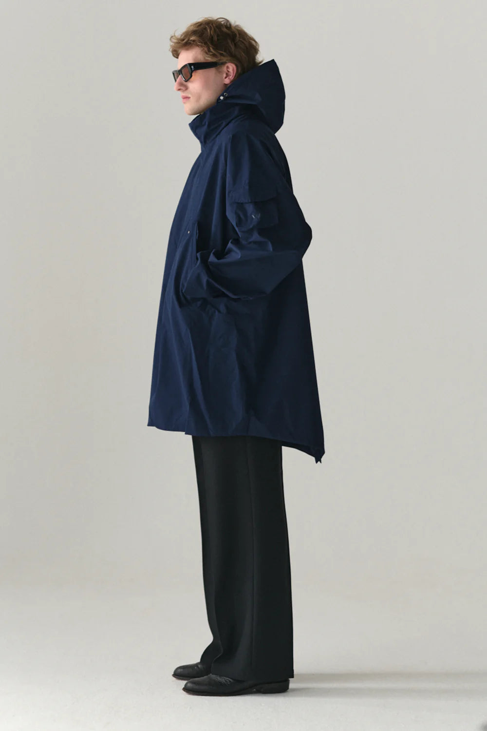 Roomy Ross Parka Jacket - Navy