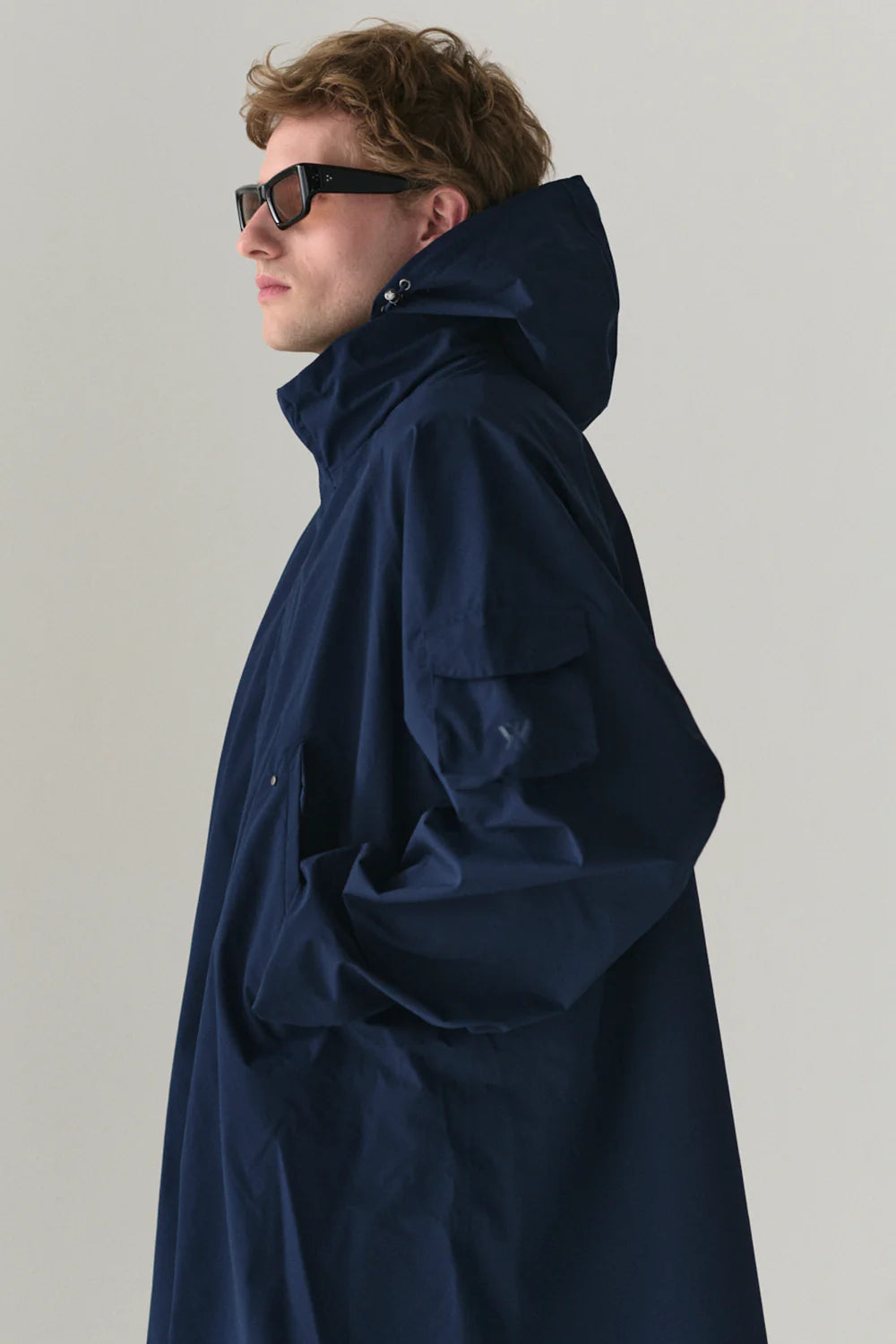 Roomy Ross Parka Jacket - Navy