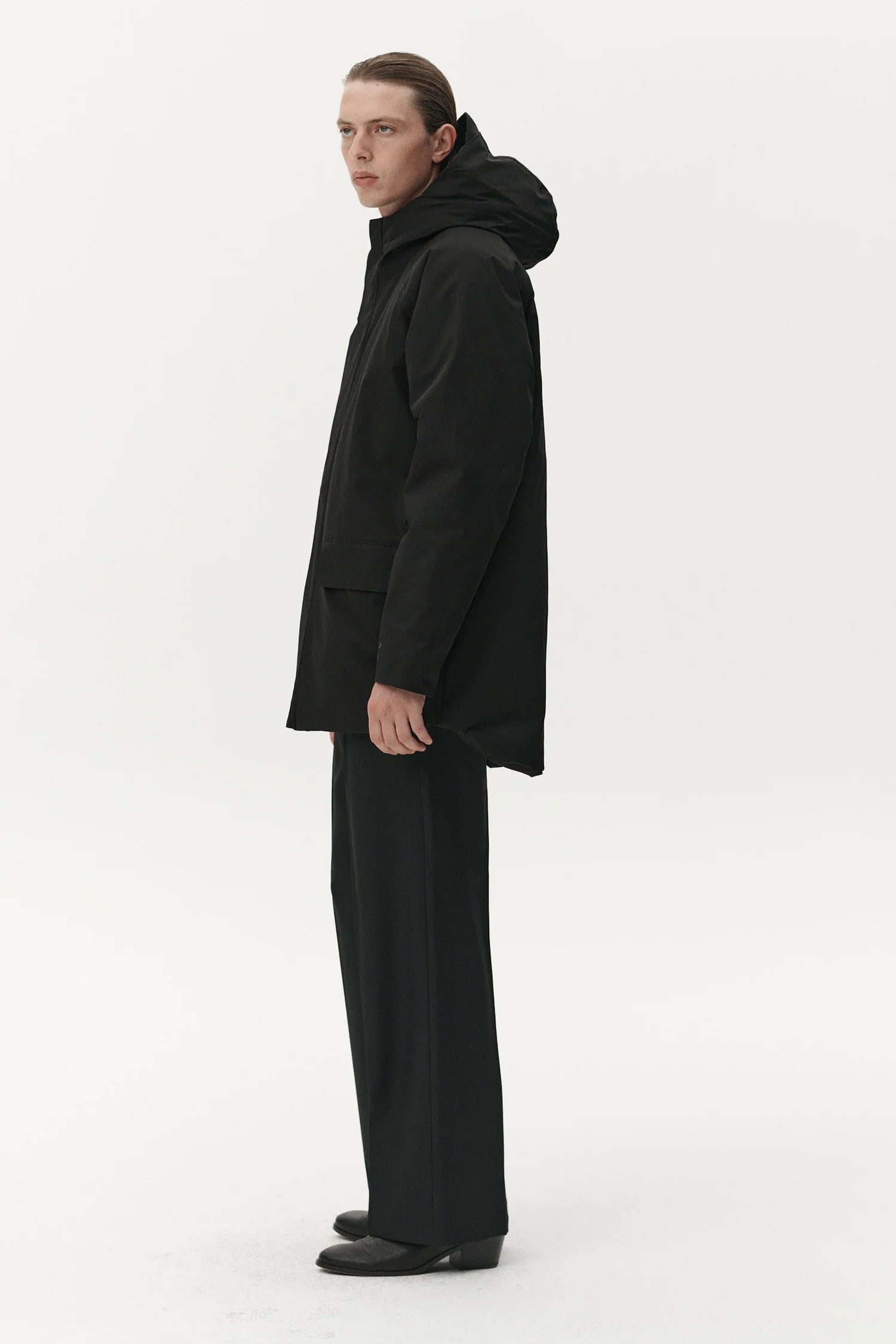 Long Marinero Jacket - Black