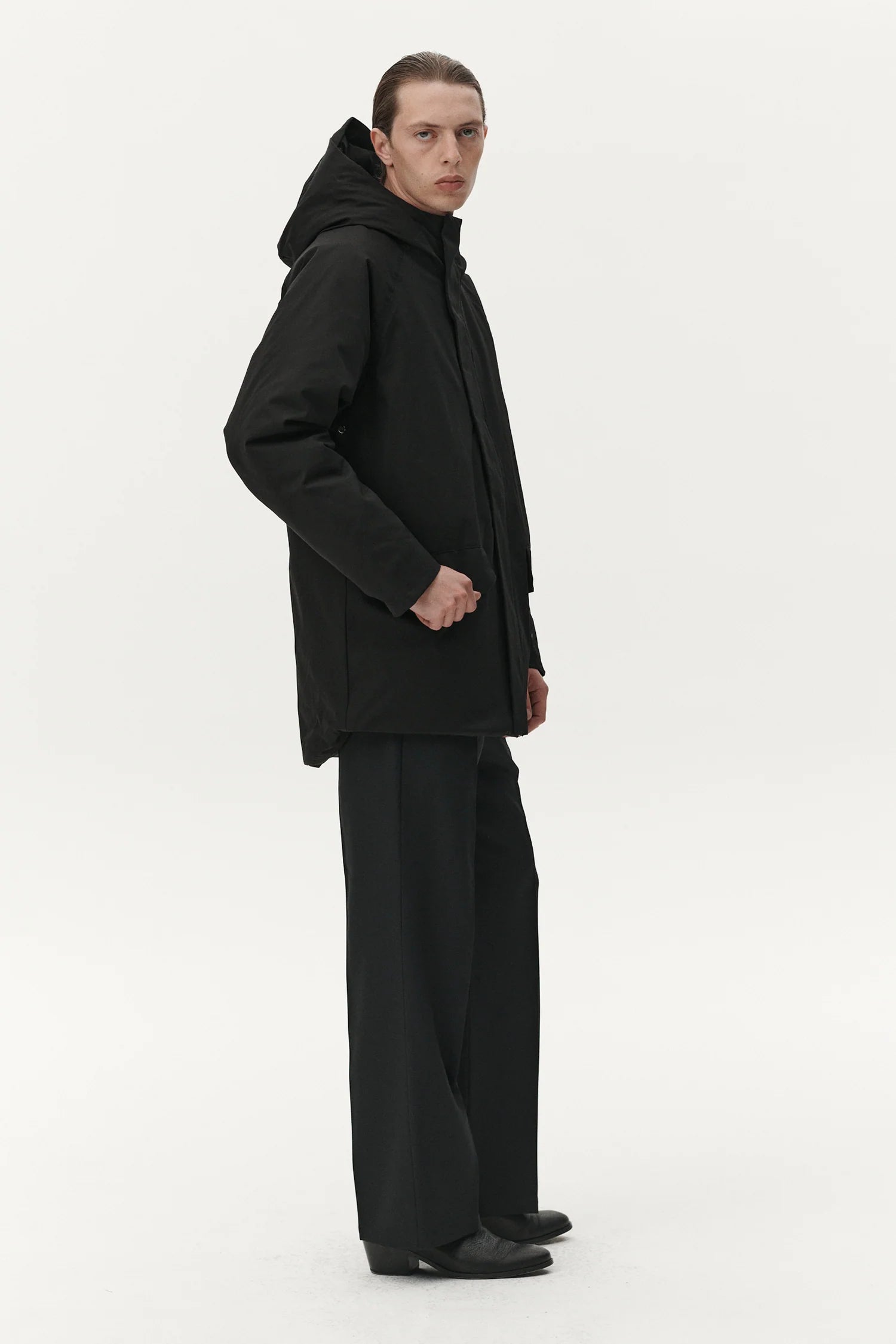 Long Marinero Jacket - Black