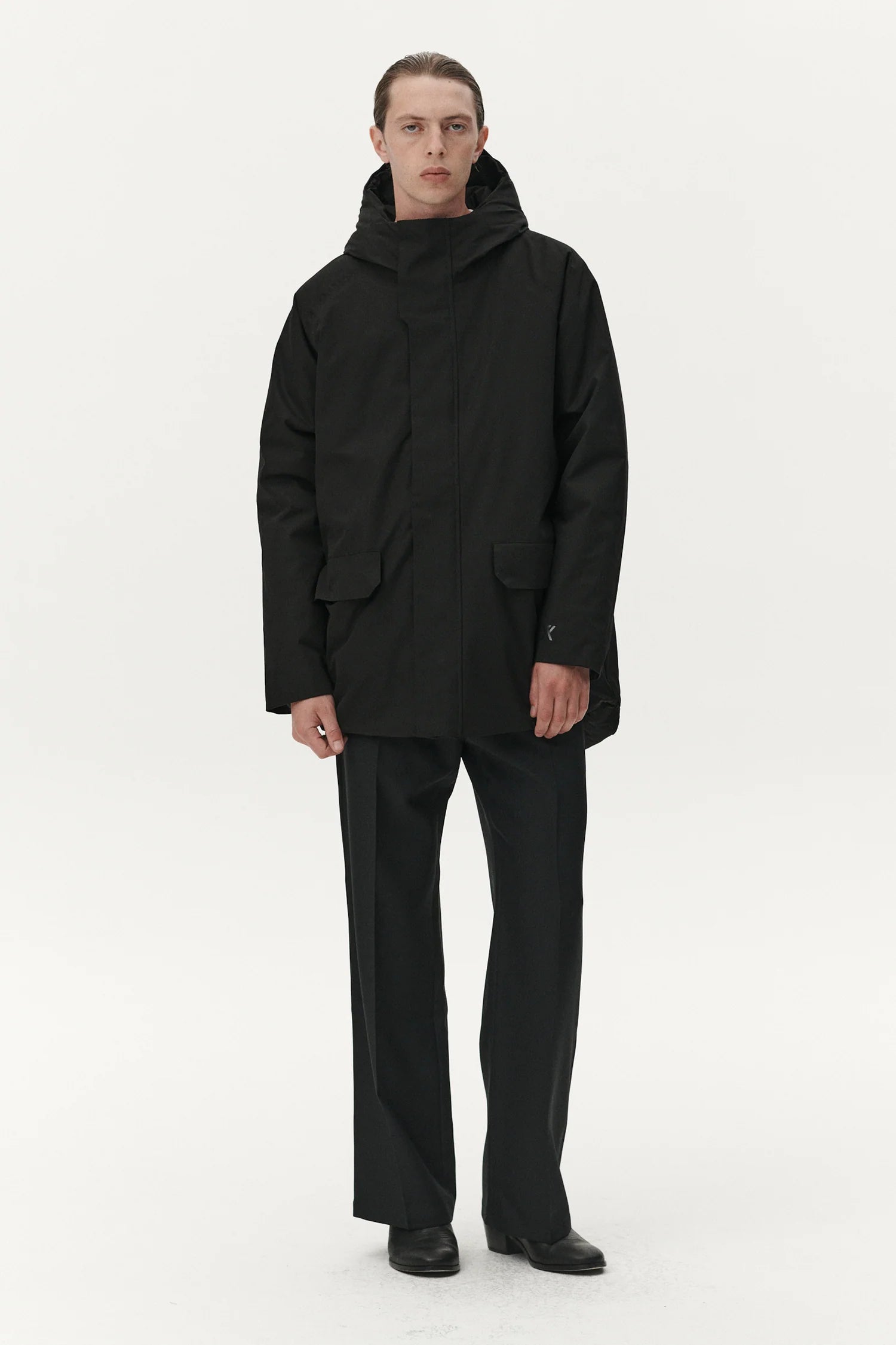 Long Marinero Jacket - Black