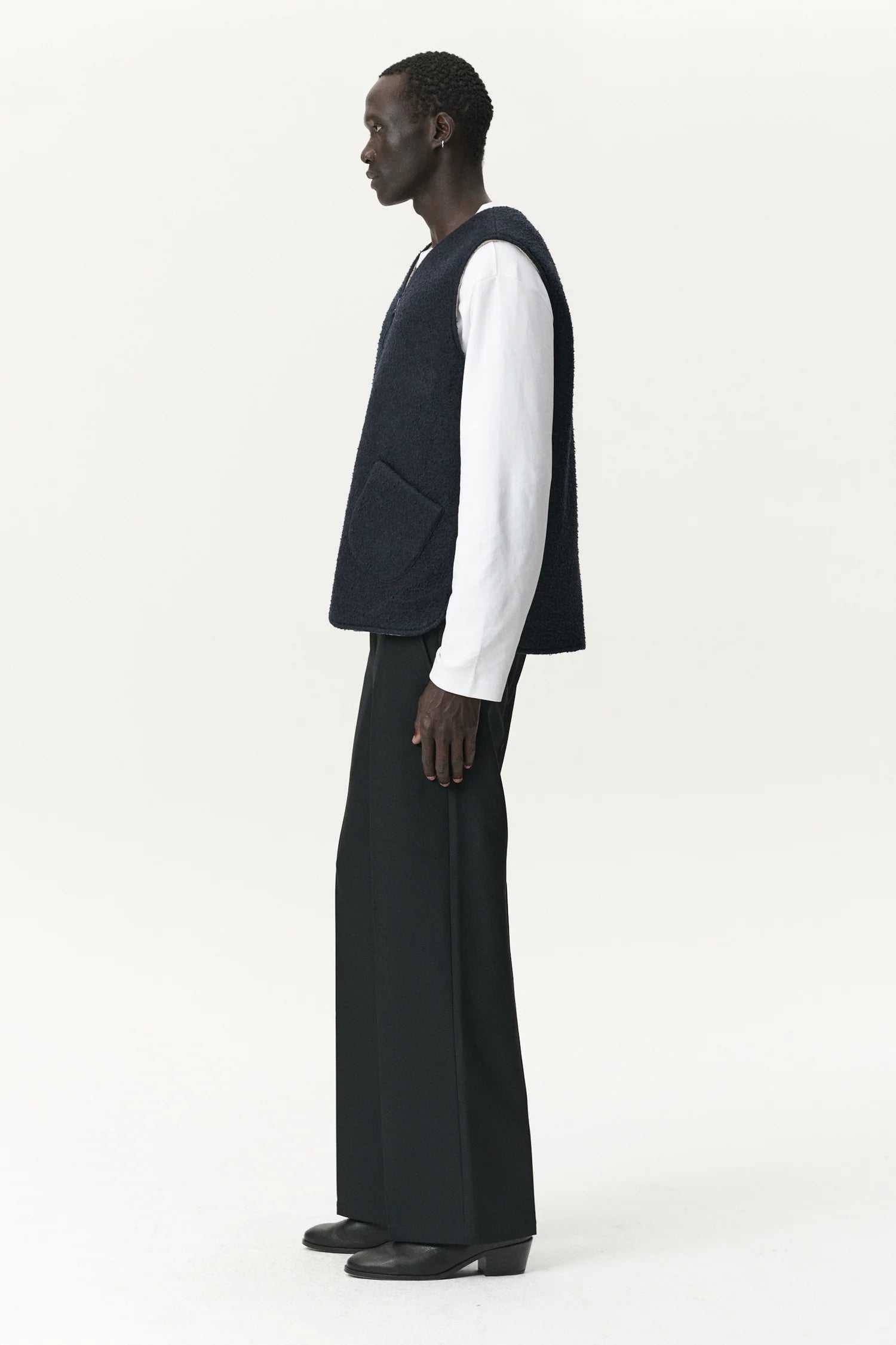 G-Lait Bonded Fleece - Navy
