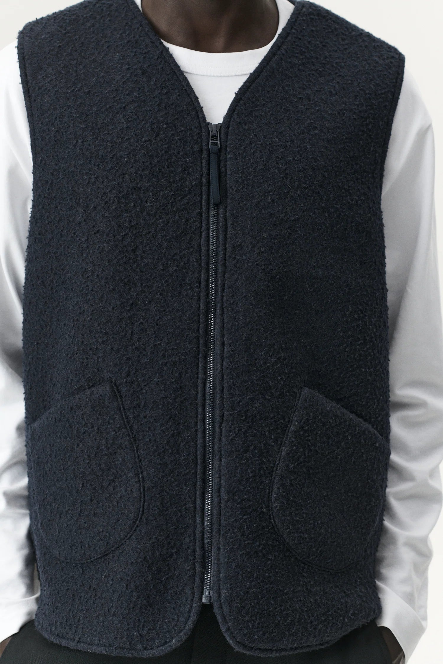 G-Lait Bonded Fleece - Navy