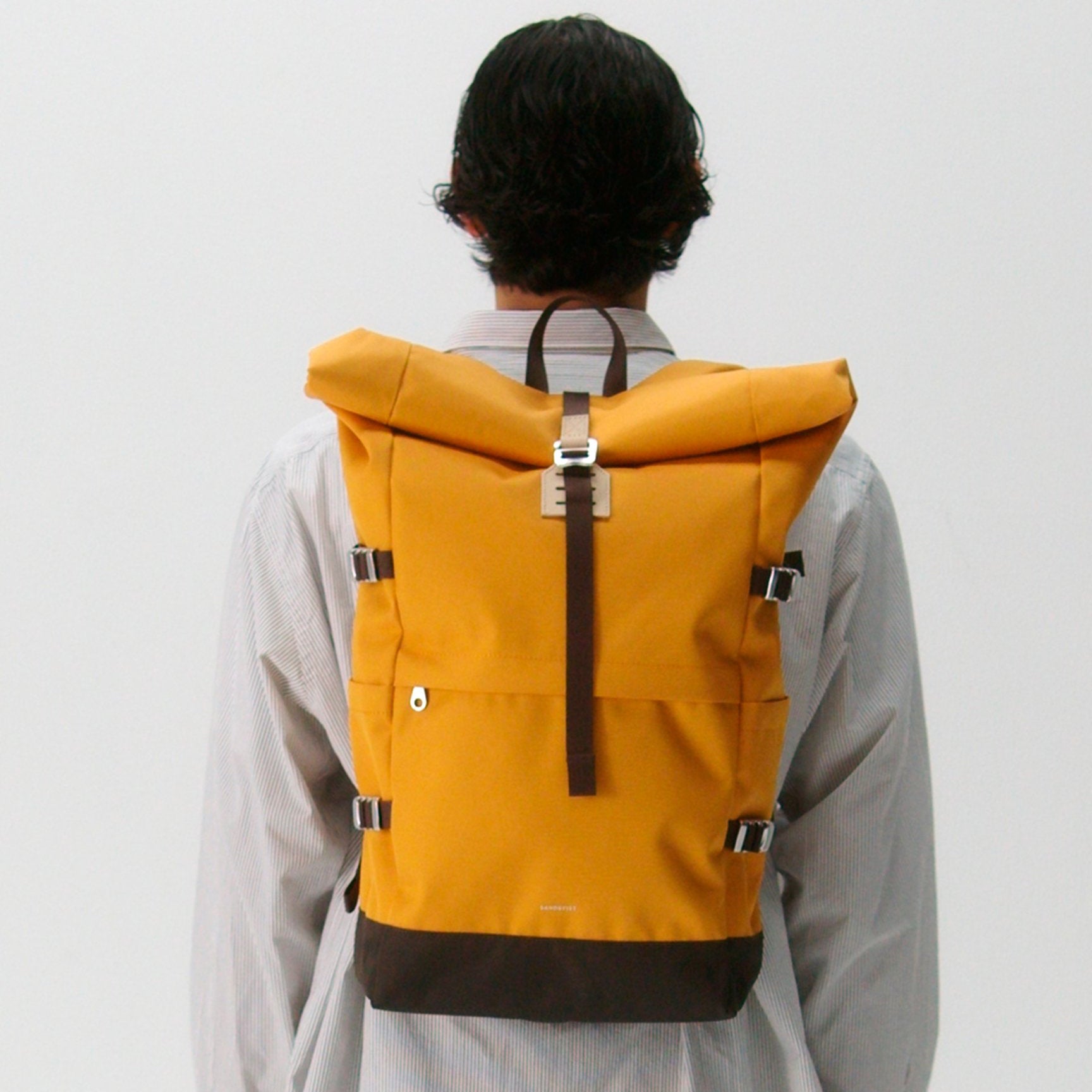 Icon Large Rolltop Backpack - Golden Yellow
