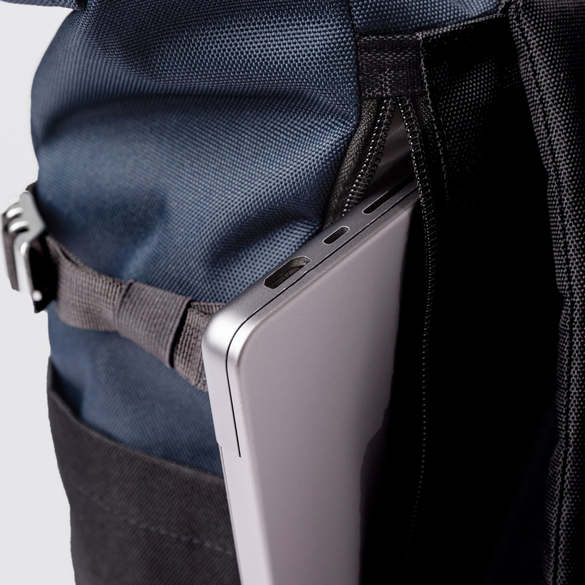 Icon 14" Rolltop Backpack - Multi Black/Navy