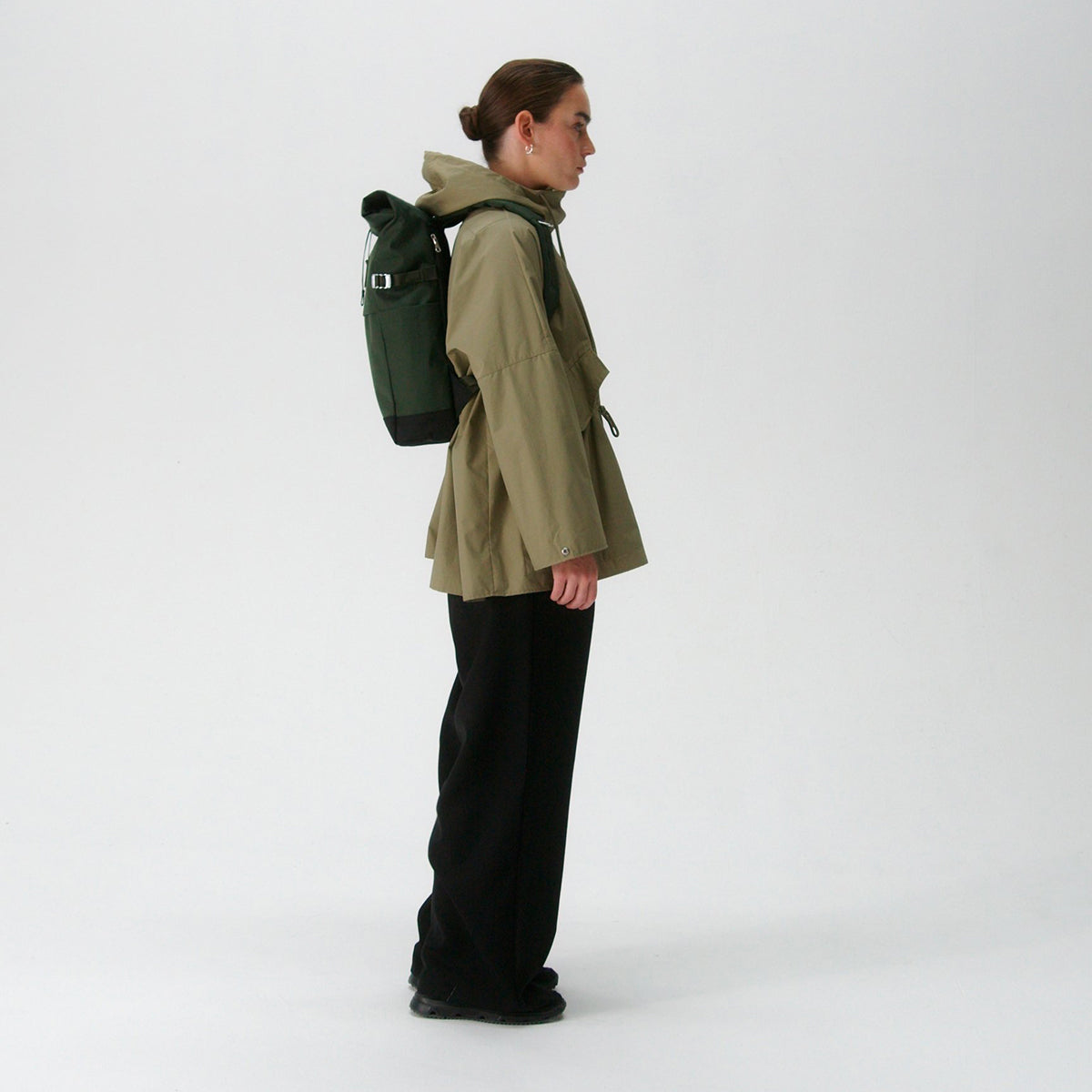Icon Rolltop M Backpack - Dawn Green
