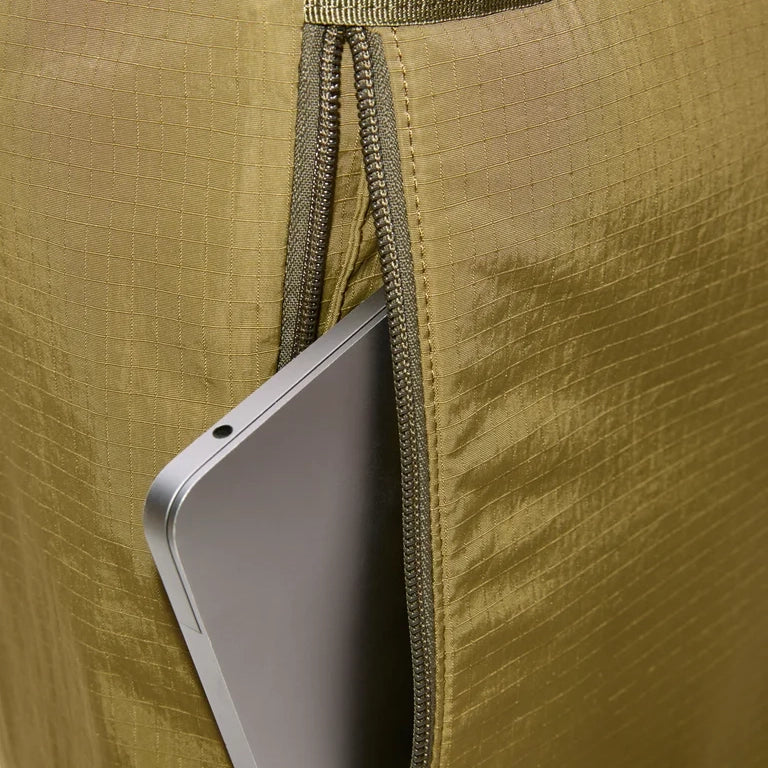 Grid Rolltop Backpack 14" - Olive