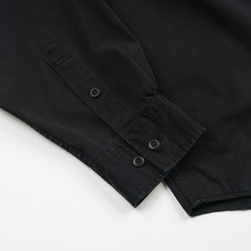 Chino Officer Shirt - Black