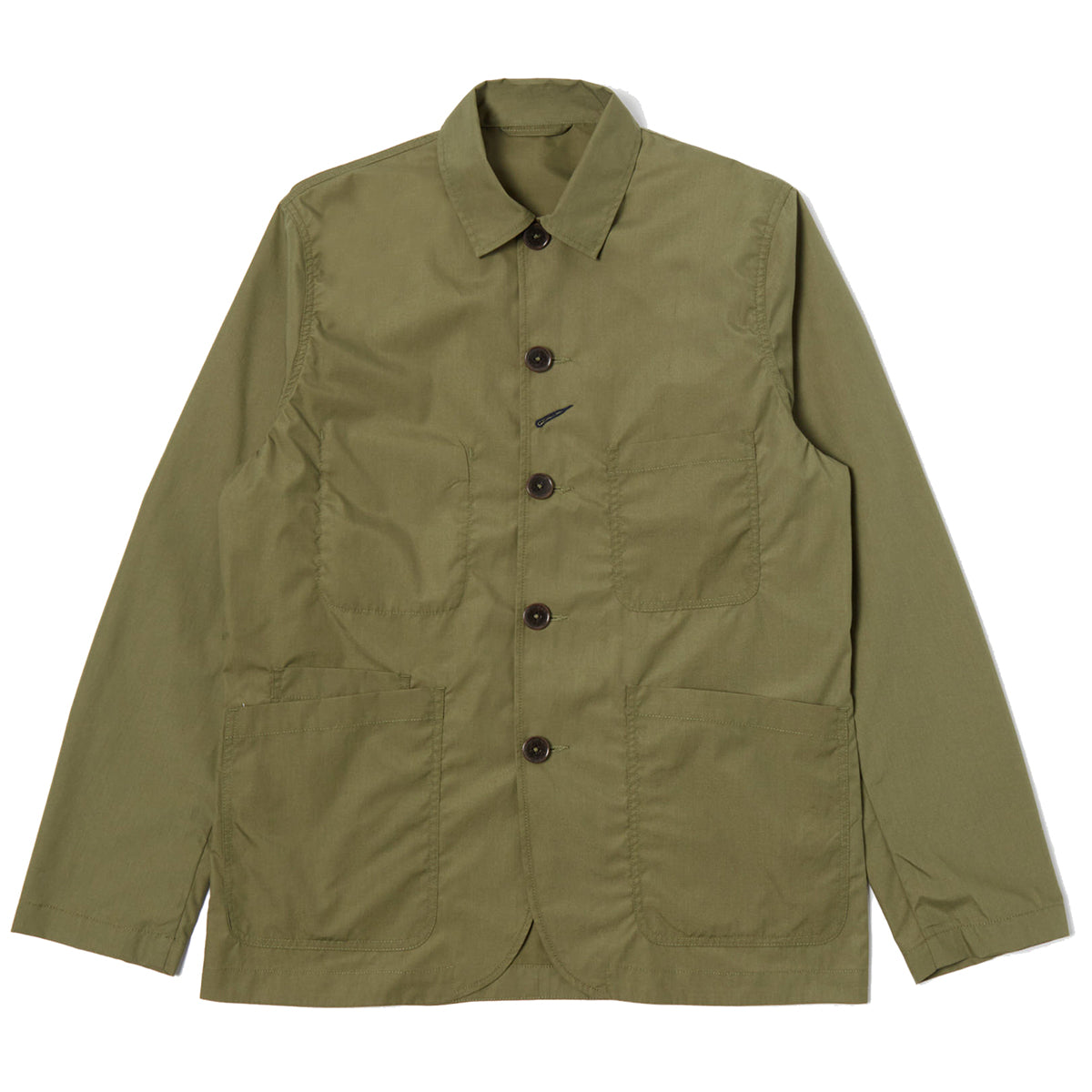 Bakers Jacket - Olive Recycled Poly Tech