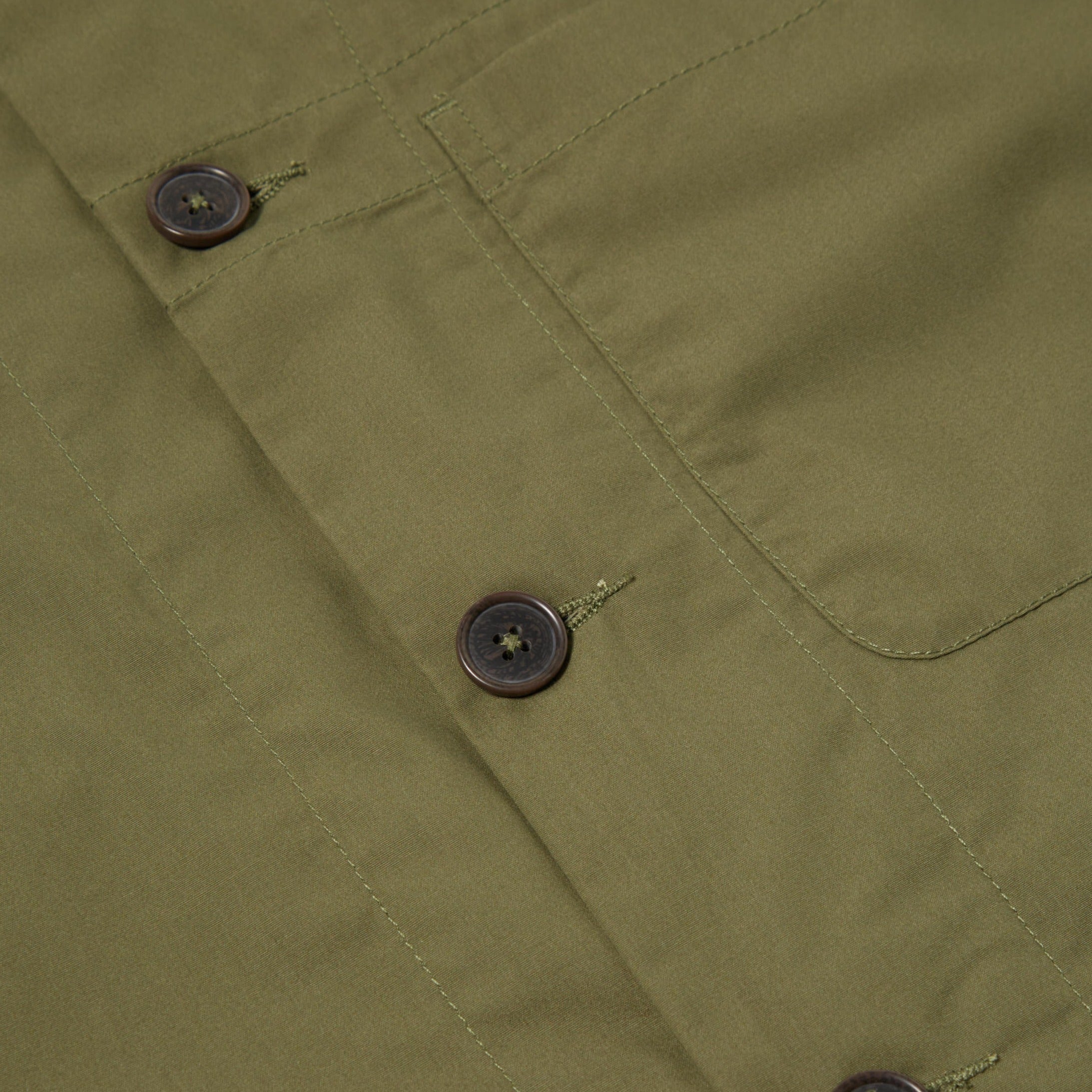 Tech Overshirt - Olive Recycled Poly Tech