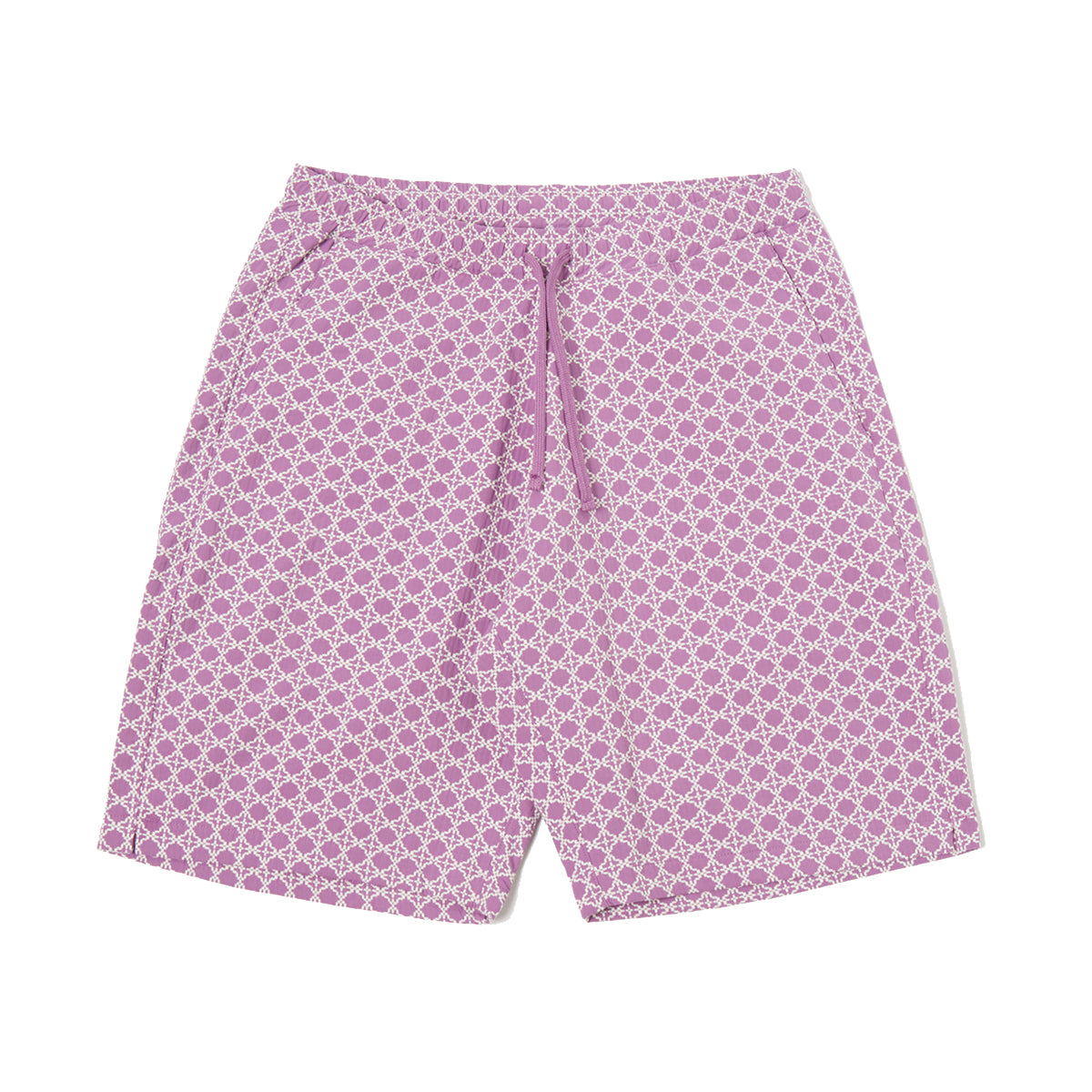 Lumber Shorts - Lilac Tile Cotton