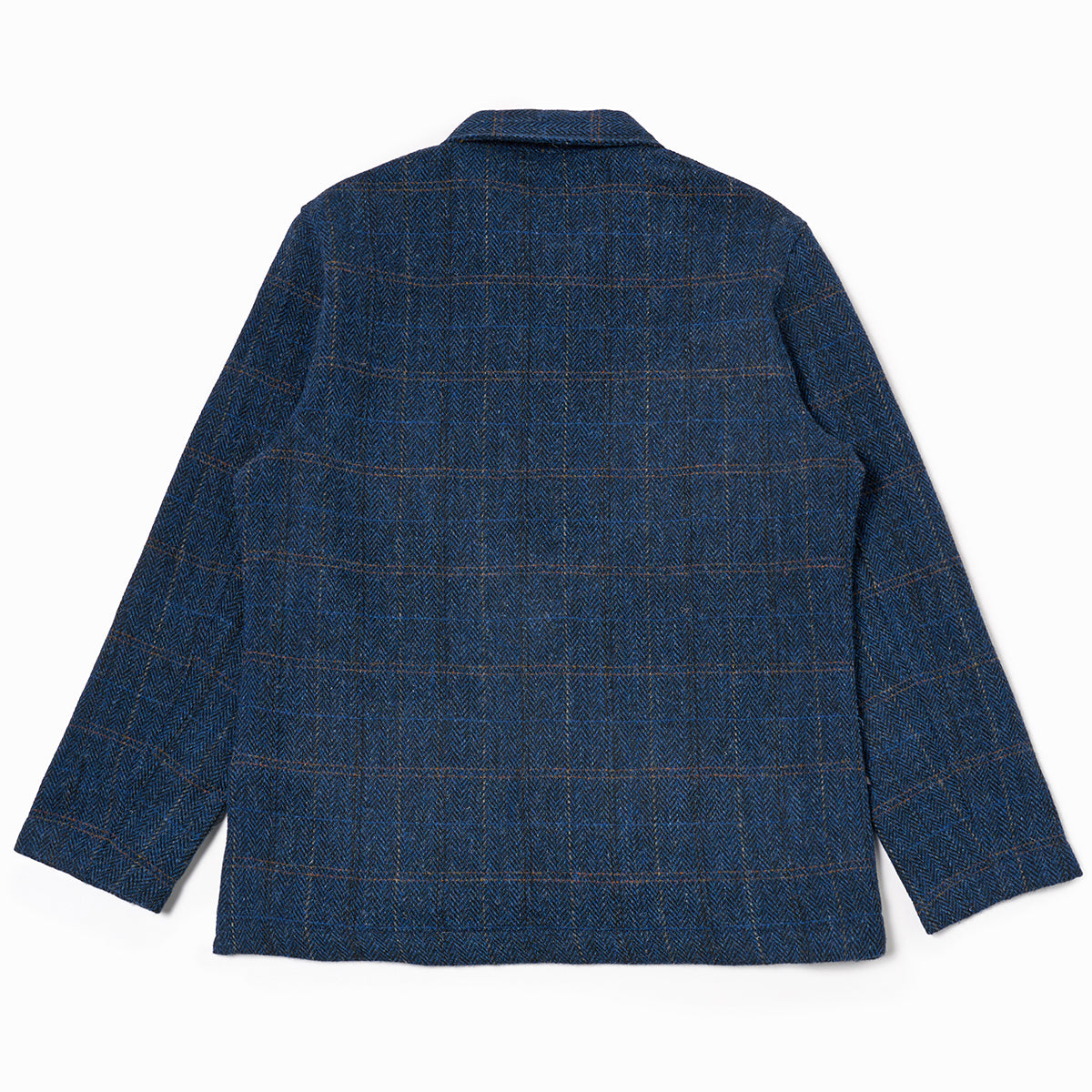 Bakers C Jacket - Navy Harris Tweed